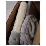 rabbitgoo Cat Tree Cat Tower 61" for Indoor Cats, Multi-Level Cat Condo with Hammock & Scratching Posts for Kittens, Tall Cat Climbing Stand with Plush Perch & Toys for Play Rest