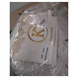 Karever White Comforter...dult (3pcs Queen Size)