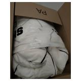 Karever White Comforter...dult (3pcs Queen Size)