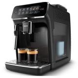 Philips 3200 Series Fully Automatic Espresso Machine w/ Milk Frother, Black, EP3221/44