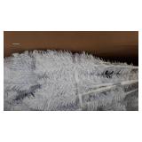 National Tree Company Artificial Mini Christmas Tree, White, Dunhill Fir, Includes Stand, 4.5 Feet