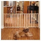 MidWest Extra-Wide Swing Pet Safety Gate, Expands 50.25 - 94" Wide, 24" Tall
