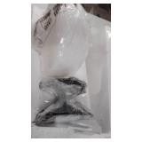 URBAN 33 F21616-50R Semi-Flush Opal Glass Schoolhouse Fixture, Black