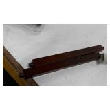 Winsome Mona Stool, 24", Antique Walnut