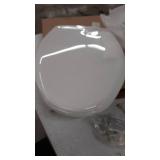 MAYFAIR 1887SLOW 000 Affinity Slow Close Removable Toilet Seat that will Never Loosen, Providing the Perfect Fit, ELONGATED, Long Lasting Solid Plastic, White