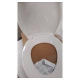 MAYFAIR 1887SLOW 000 Affinity Slow Close Removable Toilet Seat that will Never Loosen, Providing the Perfect Fit, ELONGATED, Long Lasting Solid Plastic, White