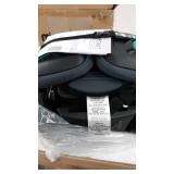 mifold hifold fit-and-fold Highback Booster Seat, Adjustable Narrow, Foldable Booster Car Seat for Everyday, Travel, Carpooling and More Slate Grey