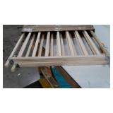 Toddleroo by North States 103" Wide Extra Wide Swing Baby Gate: Perfect for Oversized Spaces. No Threshold. One Hand Operation. Hardware Mount. Fits 60"- 103" Wide (27" Tall, Sustainable Hardwood)