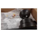 Roboto Indoor and Outdoor 3-Blade Smart Ceiling Fan 62in Oil Rubbed Bronze with Remote Control