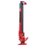 Torin ARA9446T 33" Ratcheting Off Road Utility Farm Jack, 3 Ton (6,000 lb) Capacity, Red