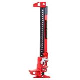 Torin ARA9446T 33" Ratcheting Off Road Utility Farm Jack, 3 Ton (6,000 lb) Capacity, Red