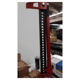 Torin ARA9446T 33" Ratcheting Off Road Utility Farm Jack, 3 Ton (6,000 lb) Capacity, Red