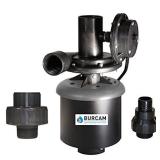 BURCAM 300514WHZ 1/3 HP Automatic Laundry Tub Pump, Black