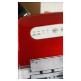 Igloo ICEB26RR Automatic Portable Electric Countertop Ice Maker Machine, 26 Pounds in 24 Hours, 9 Ice Cubes Ready in 7 minutes, With Ice Scoop and Basket, Perfect for Water Bottles, Mixed Drinks