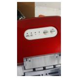 Igloo ICEB26RR Automatic Portable Electric Countertop Ice Maker Machine, 26 Pounds in 24 Hours, 9 Ice Cubes Ready in 7 minutes, With Ice Scoop and Basket, Perfect for Water Bottles, Mixed Drinks