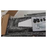 Rubber Dumbbell stand Dumbbell Storage rack, Perfect For 5-30 lbs Set 2 Tiers & 2 Vertical Slots With Protective Inserts Compact & Versatile Design, Max. Weight 400 lbs.