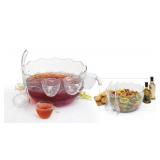 CreativeWare Punch/Salad Bowl 16-Piece Set