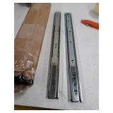 Tobinice 6 Pairs of 22 Inch Hardware 3-Section Full Extension Ball Bearing Side Mount Drawer Slides,100 LB Capacity Drawer Slide