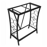 Aquatic Fundamentals 20 Gallon Metal Aquarium Stand, Black