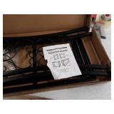 Aquatic Fundamentals 20 Gallon Metal Aquarium Stand, Black