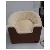 Amazon Basics Pet Car Booster Bucket Seat - 18 x 18 x 16 Inches