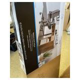 Mainstays Wood/Metal Desk, Rustic Weathered Oak Finish