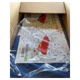 KinderMat, 1" Thick KinderMat, 4-Section Rest Mat, 45" x 19" x 1", Red/Blue with Grey Binding, Great for School, Daycare, Travel, and Home, Made in the USA