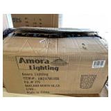 Amora Lighting Tiffany Style Wall Lamp 2 Light Stained Glass Green Blue Vintage Antique for Hallway Bedroom Living Room 10" Wide 13.5" Tall Gift AM247WL10B, Multicolored