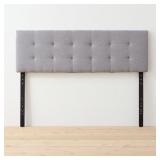 Brookside Square Tufted Ivory Full Upholstered Headboard