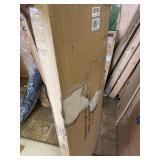 Brookside Square Tufted Ivory Full Upholstered Headboard