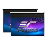 Elite Screens Manual B Series MaxWhite B 80" 16:9 4K Ultra HD Wall/Ceiling Mount Manual Projector Screen,