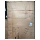 Modway Serena Rustic Farmhouse Style Steel Metal King Headboard Size in Brown