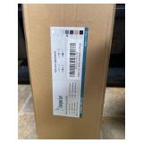 Turquoize 2 Pack 3/4-Inch Single Window Curtain Rod for Windows 48 to 84 with Decrative Urn Finail Window Treatment Drapery Rods Set Length Adjustable Petwer Curtain Rod, Pewter