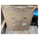 keny Walk Thru Baby Gate, Auto-Close Safety Pet Gate Metal Expandable Dog Gate with Pressure Mount for Stairs,Doorways,Banister