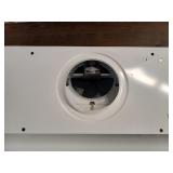 Broan 30-Inch 2-Speed Under-Cabinet Round Range Hood, White, 190 Cfm