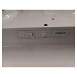 Broan 30-Inch 2-Speed Under-Cabinet Round Range Hood, White, 190 Cfm