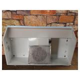 Broan 30-Inch 2-Speed Under-Cabinet Round Range Hood, White, 190 Cfm