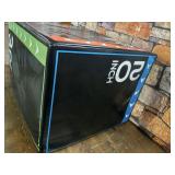 BalanceFrom 3 in 1 20 Inch 24 Inch 30 Inch Foam Plyometric Box Jumping Exercise (Regular, 16 Pounds)- Retail $110.79