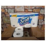 Scott 1000 Sheets Per Roll Toilet Paper, 32 Rolls (4 Packs of 8), Bath Tissue