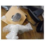 Big and Tall Office Chair 400lbs Desk Chair Mesh Computer Chair with Lumbar Support Wide Seat Adjust Arms Rolling Swivel High Back Task Executive Ergonomic Chair for Home Office (Black)