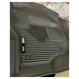 Husky Liners 94071 Fits 2017-20 Ford F-250/F-350 SuperCab Weatherbeater Front & 2nd Seat Floor Mats, Black