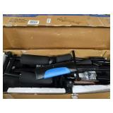 Exerpeutic 100 Back Stretch Traction Table Inversion Table Alternative with 300 lbs Weight Capacity, Blue