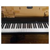 YAMAHA P71 88-Key Weighted Action Digital Piano with Sustain Pedal and Power Supply- Retail $795