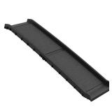 Pet Ramp for Cars â Folding, Non-Slip Ramp for Dogs to Get into a Car, Truck, SUV or RV â Portable Pet Ramps with Raised Sides by PETMAKER (61-inch)