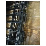 Amazon Basics Foldable Metal Pet Dog Exercise Fence Pen With Door Gate - 60 x 60 x 30 Inches, Black