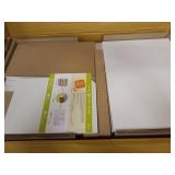 Way Basics Eco Cat Litter Box Enclosure Modern Cat Furniture (Tool-Free Assembly and Uniquely Crafted from Sustainable Non Toxic zBoard Paperboard), White