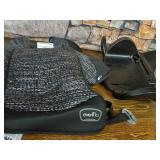 Evenflo Big Kid AMP High Back Booster Car Seat, Static Black