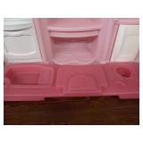 Step2 Fun with Friends Kitchen | Pink Kitchen with Realistic Lights & Sounds |Play Kitchen Set | Pink Kids Kitchen Playset & 45-Pc Kitchen Accessories Set