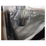 Adjustable-Height Plastic AV Cart w/ Power