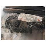 Adjustable-Height Plastic AV Cart w/ Power